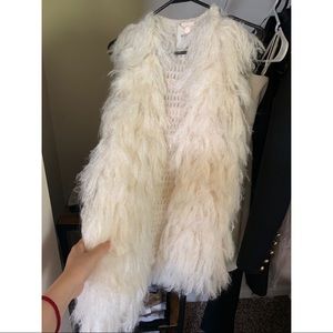 snidel fur vest brand new with tag